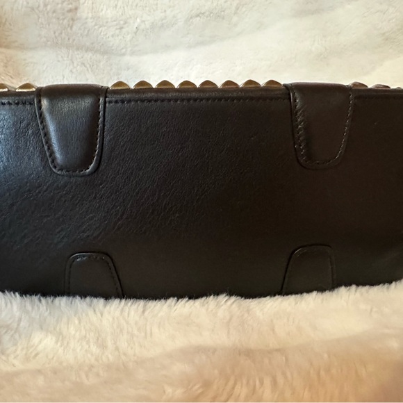 Coach Black and Gold Studded Women's Satchel Bag - Picture 4 of 10